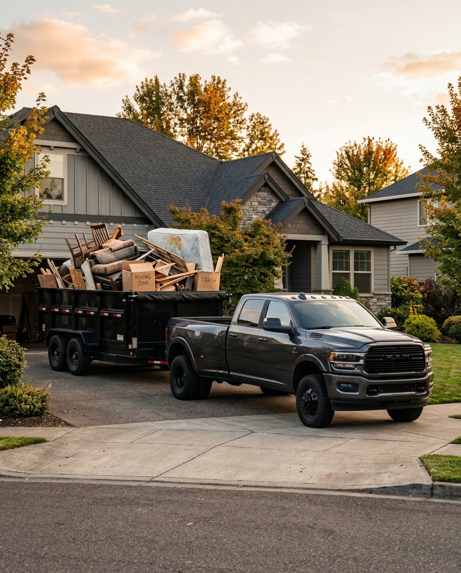 Hauling truck